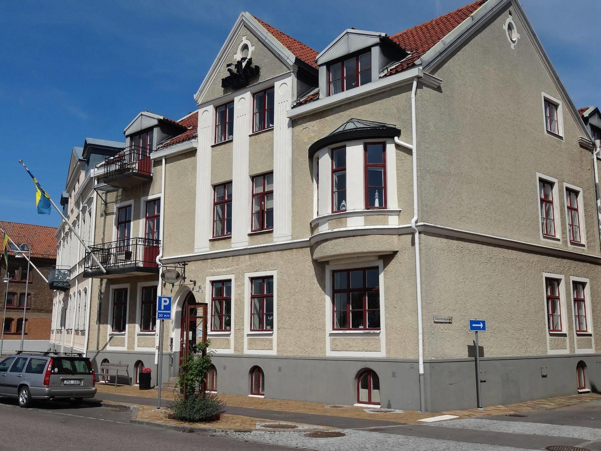 Hamnhotellet Kronan 란스크로나 외부 사진